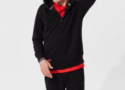 DIVERSE EVB ZIPPER HOODIE – BLACK