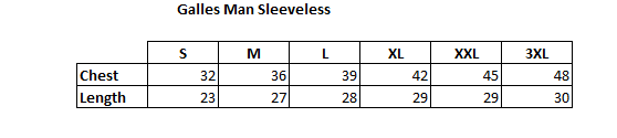 Galles Man Sleeveless