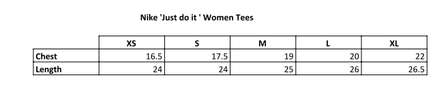Nike 'Just do it' Women tee