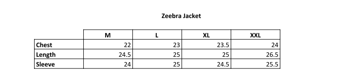 Zeebra Boomber Jacket