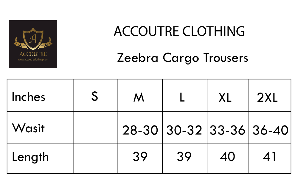 zeebra cargo trousers