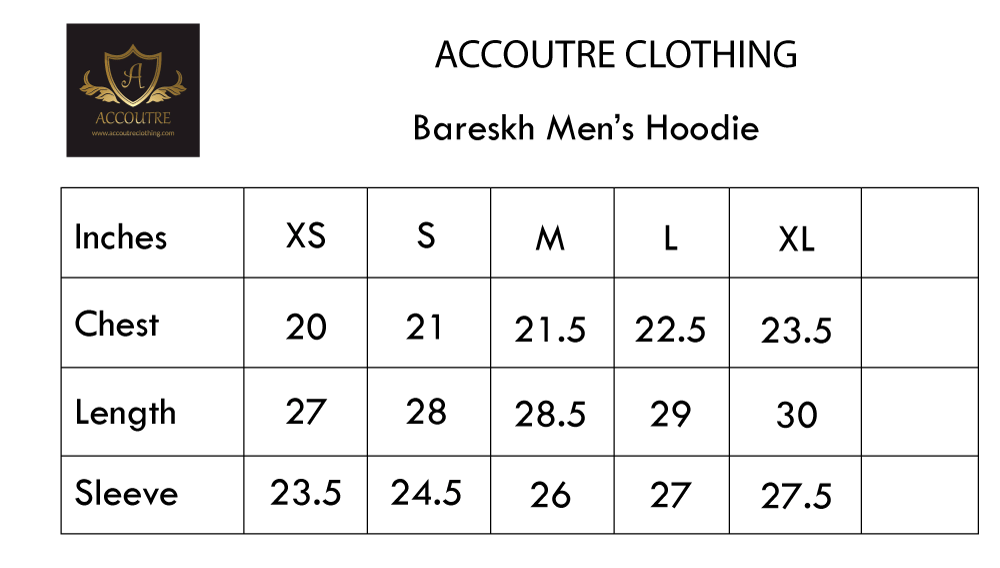 bareshka men hoodie