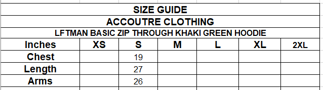 LFTMAN BASIC ZIP HOODIE