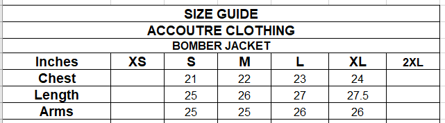 BOMBER JACKET