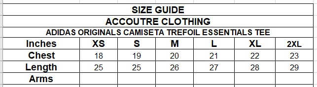 ADIDAS ORIGINALS CAMISETA TREFOIL ESSENTIALS TEE