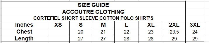 CORTEFIEL SHORT SLEEVE COTTON POLO SHIRT’S