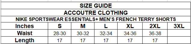 NIKE SPORTSWEAR ESSENTIALS+ MEN’S FRENCH TERRY SHORTS
