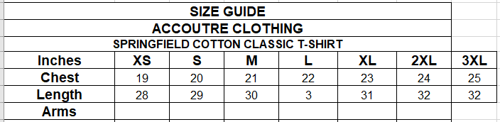 SPRINGFIELD COTTON CLASSIC T-SHIRT