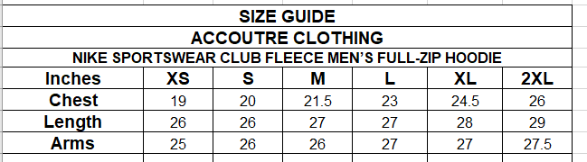 NIKE SPORTSWEAR CLUB FLEECE MEN’S FULL-ZIP HOODIE