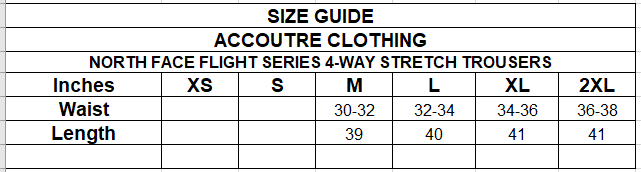 NORTH FACE FLIGHT SERIES 4-WAY STRETCH TROUSERS