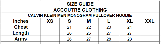 CALVIN KLEIN MEN MONOGRAM PULLOVER HOODIE