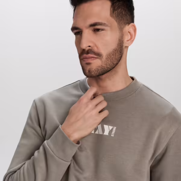 Alternative view of Sinsay Sweatshirt With Print - Stay Strong