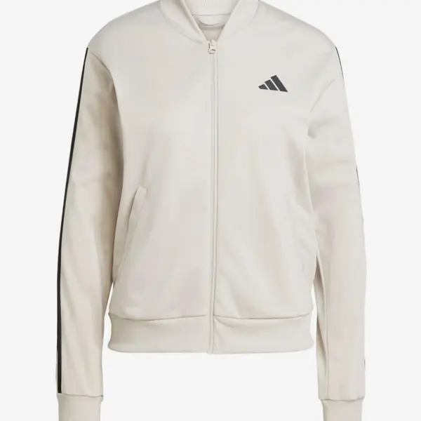Alternative view of Adidas Women's Essentials 3-Stripes Track Suit - KHAKI/BLACK