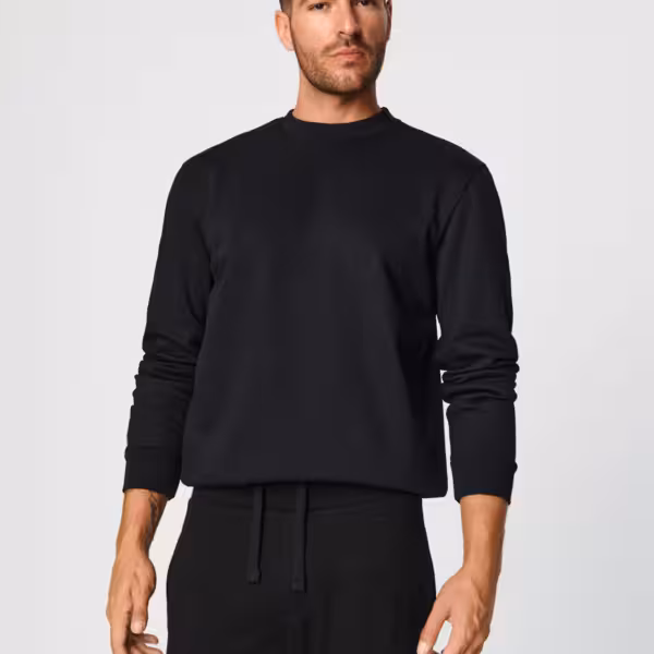 Alternative view of SINSAY DOUBLE ZIP POCKET JOGGER - BLACK