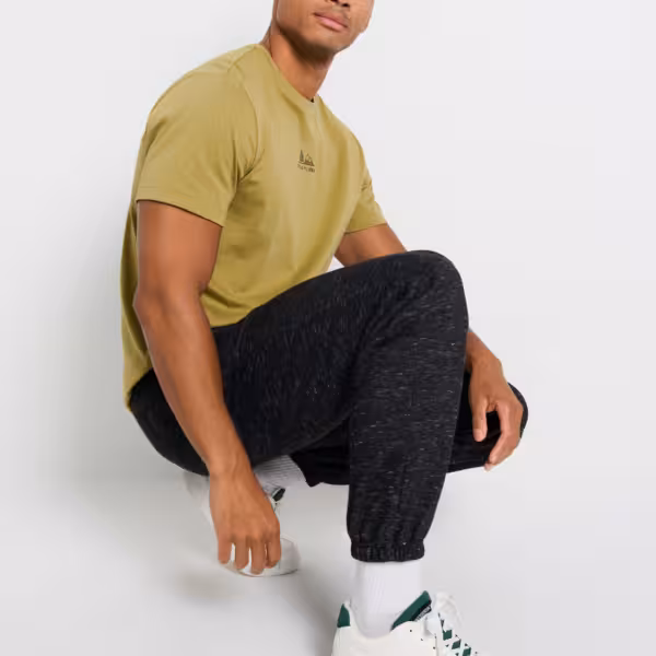 Alternative view of SINSAY Fleece Sweatpants Charcoal Melange
