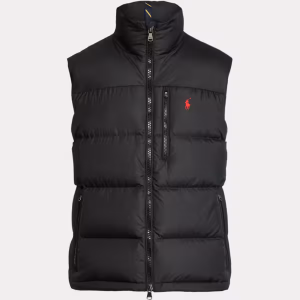 Alternative view of Polo Ralph Lauren The Gorham Down Vest - BLACK