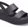 Crocs Women Brooklyn Low Wedge Sandal Black