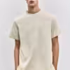 H&M Regular Fit Round-Neck T-Shirt - Light Beige