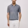 Mango Knitted Cotton Polo Shirt #12