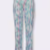 Vivance Dreams Multi Color Pyjama Mint