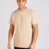 Guess SS TREATED T-Shirt Khaki