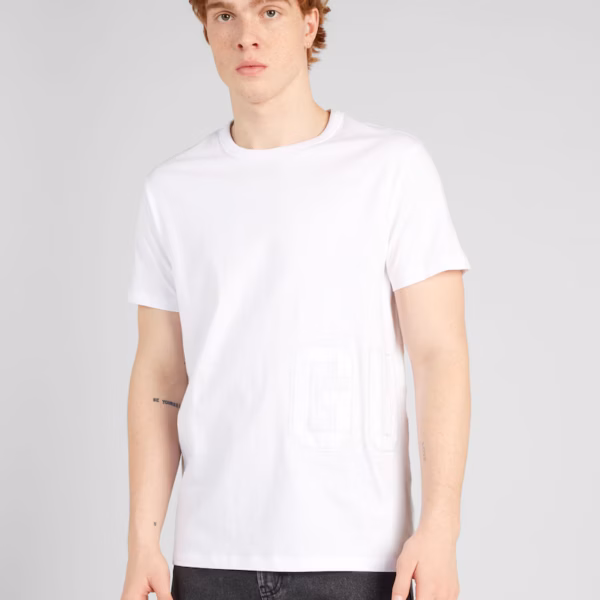 Guess SS TREATED T-Shirt White