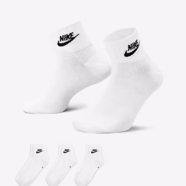 Nike Everyday Essential Dry-Fit 3 Pairs Ankle Socks