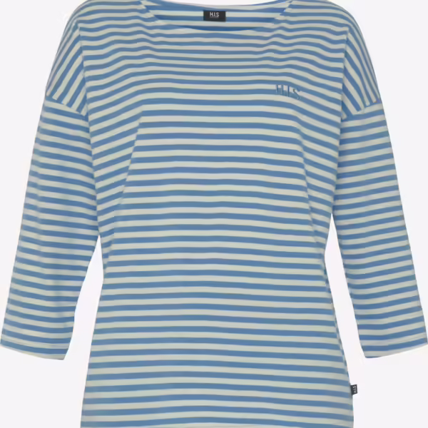 H.I.S Embroidery Logo Stripes Tracksuit Blue