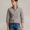 Polo Ralph Lauren Classic Fit Garment-Dyed Oxford Shirt - Perfect Grey