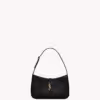 SAINT LAURENT YSL 5 To 7 In Smooth Leather Hobo Bag - NOIR