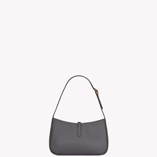 Alternative view of SAINT LAURENT YSL 5 To 7 In Smooth Leather Hobo Bag - STORM