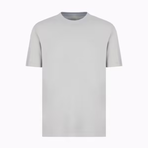 Alternative view of Armani Exchange Regular Fit T-Shirt With AX Text Logo