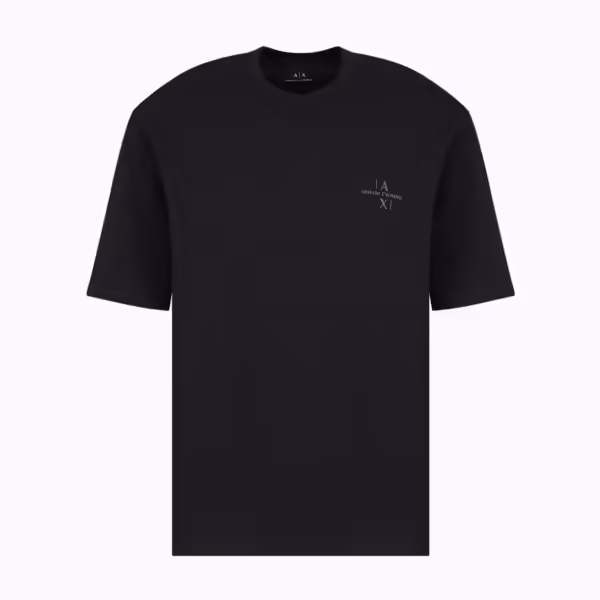 Armani Exchange Regular Fit T-Shirt With AX Text Logo