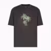 Armani Exchange Regular Fit Palm Tree Print T-shirt