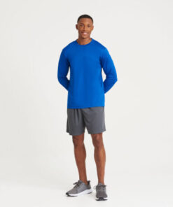Alternative view of DIP Basic Plain Full Sleeve T-Shirt Royal Blue